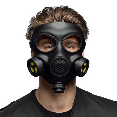 Boland 72281 Gas Mask, Halloween Mask, Accessory for Fancy Dress Costumes, Horror Mask for Carnival, Costume Accessories