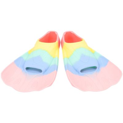 BESPORTBLE Kid's Swimming Fins Lap Swimming Flippers Flexible Silicone Fins Durable for Long Use