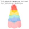 BESPORTBLE Kid's Swimming Fins Lap Swimming Flippers Flexible Silicone Fins Durable for Long Use view 2