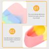 BESPORTBLE Kid's Swimming Fins Lap Swimming Flippers Flexible Silicone Fins Durable for Long Use view 3