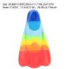 BESPORTBLE 1pair Boy Girl Silicone Swimming Fins for Snorkeling and Diving Lightweight Comfortable and Flexible Flippers for Youth Training Swimming and Recreation for Boys and Girls view 2