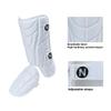 NURIBASE Batter's Leg Guards, Baseball/Softball Leg Guard, Adult and Youth Size - White Youth view 2