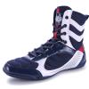 Zivopah Men's and Women's high top Wrestling Boxing Shoes Mesh Unisex Sports Shoes Training Shoes Blue view 1