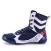Zivopah Men's and Women's high top Wrestling Boxing Shoes Mesh Unisex Sports Shoes Training Shoes Blue view 4