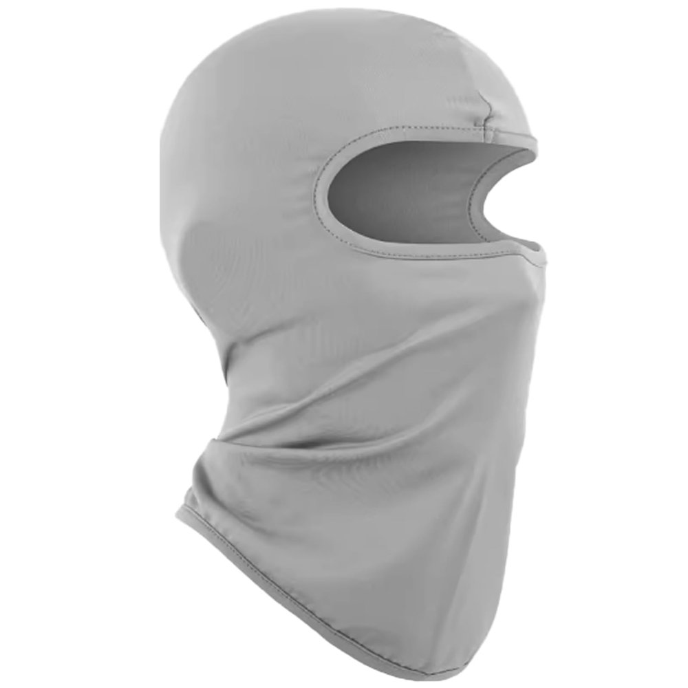 Ezovino Balaclava Ski Mask Neck Gaiter for Men & Women, Windproof Warm for Motorcycle Skiing Winter Light Grey