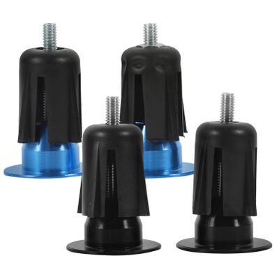 2 Pairs Bicycle Handle Plugs Handlebar Ends Bike Bar End Caps Road Bike Handlebar Plug Cycling Bar End s Handle Locking Caps Cycling Kit Accessory End