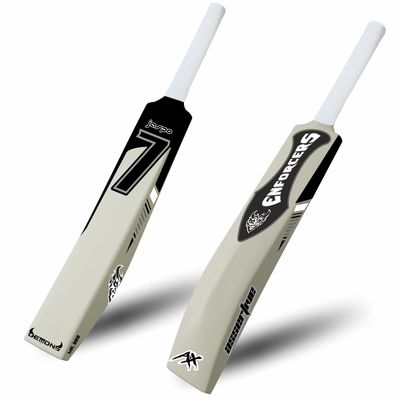 Jaspo 7 Enforcers Heavy Duty Plastic Tennis Cricket Bat,Full Size (34 X 4.5 Inch) Premium Bat for All Age Groups Kids/Boys/Girls/Adults (7 Enforcers)