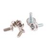 Football Helmet Repair Kit, Helmet Mask Screw Kit, Universal Facemask Hardware Kit, Stainless Steel Sports Helmets Repair Kit, Football Helmet Hardware Kit for Youth Baseball Sports view 1