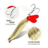 DONQL Spoon Fishing Lures, 16pcs Metal Fishing Spoon Lures Hard Baits Saltwater Fishing Lures Spinner Baits Fish Treble Hooks Tackle Salmon Bass (Set A) view 4