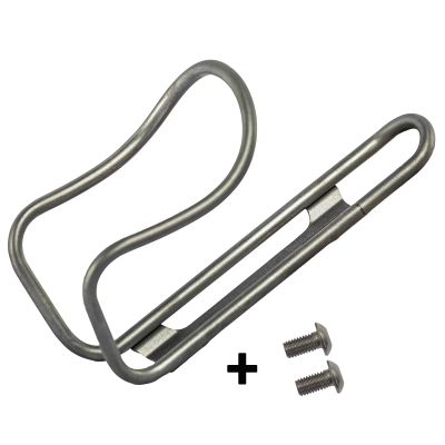 Bike Water Bottle Cage, Titanium Lightweight Bicycle Water Bottle Holder for Outdoor Cycling, Suitable for BMX, Road, MTB Mountain Bike