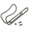 Bike Water Bottle Cage, Titanium Lightweight Bicycle Water Bottle Holder for Outdoor Cycling, Suitable for BMX, Road, MTB Mountain Bike view 1