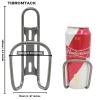 Bike Water Bottle Cage, Titanium Lightweight Bicycle Water Bottle Holder for Outdoor Cycling, Suitable for BMX, Road, MTB Mountain Bike view 2