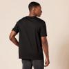 Amazon Essentials Men's Regular-Fit Short-Sleeve Cotton Henley T-Shirt, Pack of 2, Black/White, Small view 2