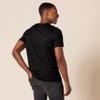 Amazon Essentials Men's Slim-Fit Short-Sleeve Cotton Henley T-Shirt, Pack of 2, Black, X-Large view 2