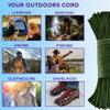 TECEUM Paracord Type III 550 Turquoise  1000 ft  4mm  Tactical Rope MIL-SPEC  Outdoor para Cord Camping Hiking Fishing Gear and Equipment  EDC Parachute Cord  Strong Survival Rope 150gd view 4