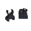 Tactical Low Iron Steel Front & Rear Sight Set Picatinny Diopter Metal Scope view 1