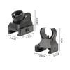 Tactical Low Iron Steel Front & Rear Sight Set Picatinny Diopter Metal Scope view 2