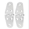 DEPILA 2/4PCS Stainless Steel 316 Marine Hardware Casting Hinge Door Hinge for Boat Yacht RV- Size144X39mm Lock view 1