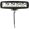 Young Marine 6 inch 72W Waterproof Led Boat Lights Spotlights Deck/Dock Marine Lights 4000LMS 120Flood Light Led Light Bar, 2 PACK, 12/24 V view 4