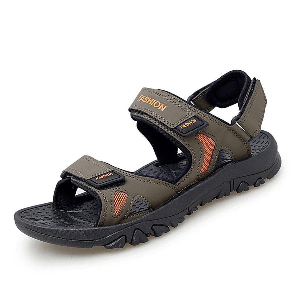 CHUUMEE Men's Sandals Hiking Water Beach Sports Outdoor Sports Arch Support Summer Sandals (Green,8)