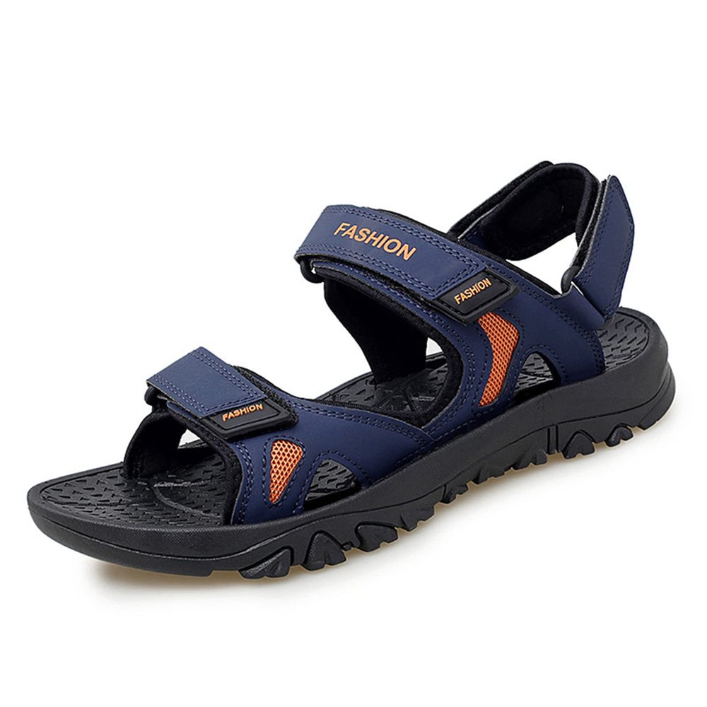 CHUUMEE Men's Sandals Hiking Water Beach Sports Outdoor Sports Arch Support Summer Sandals (Blue,10)