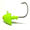 10 "New Shad Jig Head Pompano Fluke Red Fish Lure B/N Ultra Point Hook-Char 1.5oz view 1