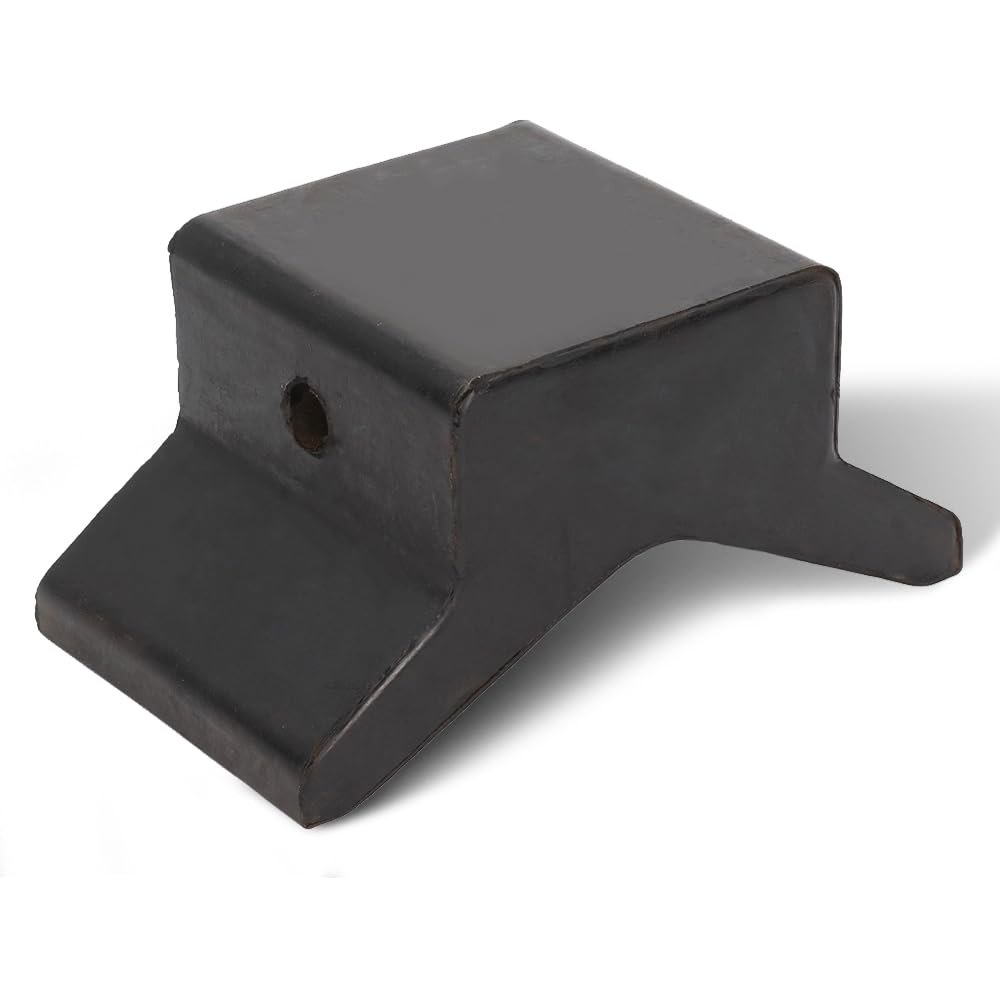 Boat Trailer Bow Stop 4in Y Bow Stop Bow Roller Professional Rubber Bow Stop Universal V Block for Yachts Trailers Caravans Y Stop
