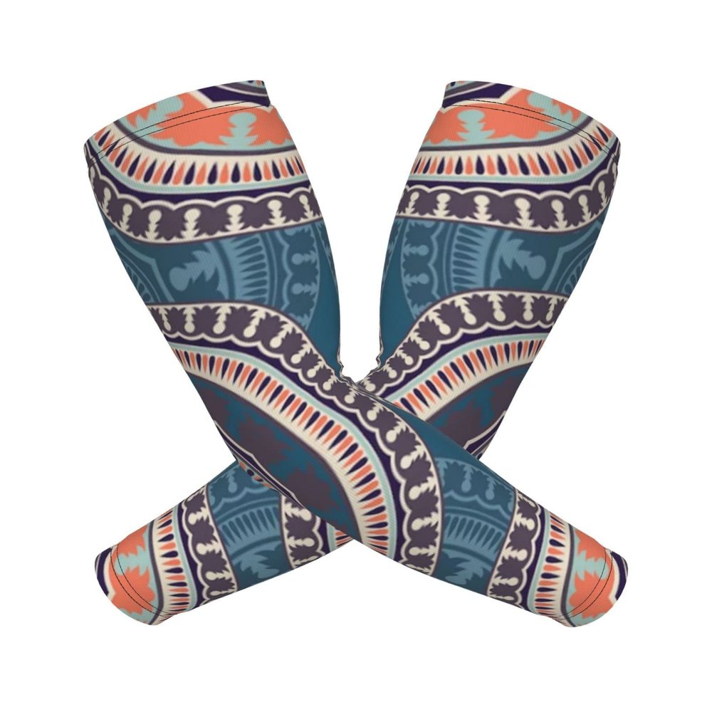 Woyaba Abstract african pattern native africa arm sleeves,farslemers defense gardening sleeves sun protection compression arm sleeves for men,women or teenager
