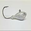 100 Raw Ultra Minnow Jig Head Striper Swimbait Saltwater Lure Ultra Point Hook 1oz view 1