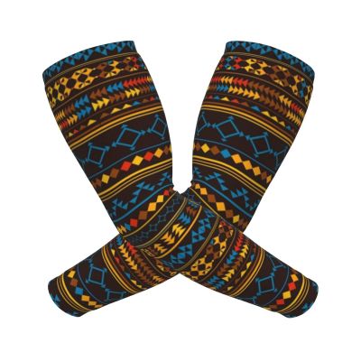 Woyaba Cool native african ethnic tribe native africa arm sleeves,farslemers defense gardening sleeves sun protection compression arm sleeves for men,women or teenager