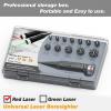 BOOLIT EYE Professional Laser Bore Sight Kit for Multiple Caliber with Switch Function Suitable for All .17 to 12GA Rifles Pistols(Red Laser) view 3