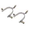 QANYEGN 1 Pair of Spurs Spurs with Stainless Steel Spurs Spurs for Men Boots for Equestrian Training Equestrian Competition view 1