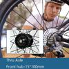 ZECHAO 26Inch 27.5" 29Er Mountain Bike Wheelset,Aluminum Alloy Disc Brake Mountain Cycling Wheels Thru Axle for 7/8/9/10/11 Speed Wheelset (Color : D, Size : 29INCH) view 2