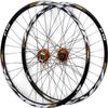 ZECHAO 26 27.5 29in Mountain Wheelset,Disc Brake Quick Release Mountain Bike Front Rear Wheel Sealed Bearing Conical Hub 7 8 9 10 11 Speed Wheelset (Color : Gold, Size : 29INCH) view 1