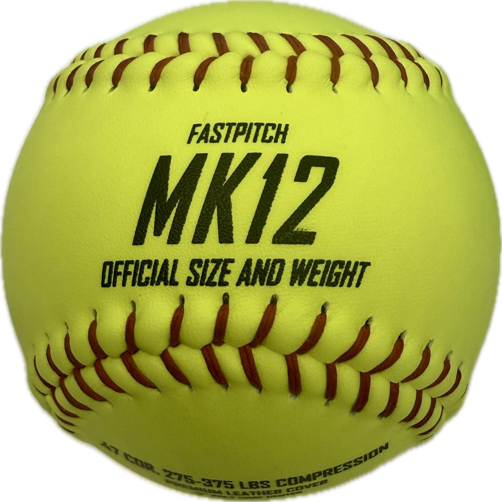 Westview Sports 12" Split Leather Fastpitch Softballs - Pack of 1 Dozen (12) Softballs