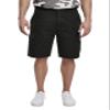 Brandit Individual Wear Men's BDU Ripstop Cotton Durable Breathable Multi Pocket Tactical Casual Active Outdoor Cargo Shorts, Black, X-Large view 1