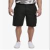 Brandit Individual Wear Men's BDU Ripstop Cotton Durable Breathable Multi Pocket Tactical Casual Active Outdoor Cargo Shorts, Black, X-Large view 4