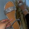 Ladmiple Flip Flop Slippers Women Memory Women's Wedge Sandals Ankle Strap Open Toe Summer Sandal Beach Bohemia Comfortable Platform Outdoor Flats Shoes view 2