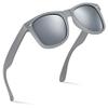 Retro Rewind Polarized Sunglasses for Men and Women - UV Protection Classic Mens Womens Sun Glasses - Cool Vintage 80s Shades view 1