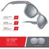 Retro Rewind Polarized Sunglasses for Men and Women - UV Protection Classic Mens Womens Sun Glasses - Cool Vintage 80s Shades view 3