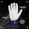 BRUCE BOLT Nimmo Series Long Cuff Blue Batting Glove - Blue XXLarge view 3