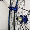 ZECHAO 26" 27.5" 29" Mountain Bike Wheelset,Quick Release Disc Brake Flat Spokes Bike Wheel Aluminum Alloy fit 8 9 10 11 12 Speed Cassette Wheelset (Color : Blue-1, Size : 29INCH) view 4