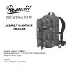 Brandit Individual Wear Unisex Assault Backpack, Grey Camo - Medium view 3