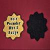 Hole Pounder Merit Badge PVC Cornhole Patch/Badge with Hook Backing and Extra Loop Material Included for Bag/Backpacks/Clothing/Hats Funn Cornhole Patches for Backpacks or case Bags view 1