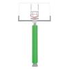 VANCL Heavy Duty Pole Padding Outdoor Round Basketball 3-4 Inch Pole Pad Wrap Around - Waterproof Durable Basketball Pole Pads for Player Protection Light Green Pole Pad (2" Thick Foam,72" Tall) view 1