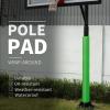 VANCL Heavy Duty Pole Padding Outdoor Round Basketball 3-4 Inch Pole Pad Wrap Around - Waterproof Durable Basketball Pole Pads for Player Protection Light Green Pole Pad (2" Thick Foam,72" Tall) view 4