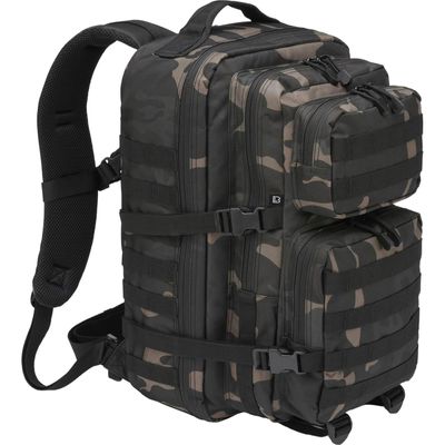 Brandit individual Wear Unisex Assault Backpack, Dark Camo - Large