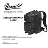 Brandit individual Wear Unisex Assault Backpack, Dark Camo - Large view 3