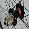 ZECHAO 26/27.5/29inch Mountain Wheelset,32 Holes Bike Wheel Disc Brake Double Wall Rim Quick Release 7 8 9 10 11 Speed Cassette Freewheel Wheelset (Color : Blue, Size : 26INCH) view 4