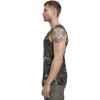 Brandit Individual Wear Men's Essential Cotton Lightweight Soft Breathable Long Round Neck Active Everyday Training Tank Top, Woodland, X-Large view 3